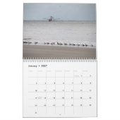 Hilton Head Islandのビーチ、鳥及び犬 カレンダー (1月 2027)