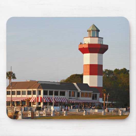 Hilton Head Islandの灯台 マウスパッド (正面)