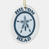 Hilton Head Island。 セラミックオーナメント (右)