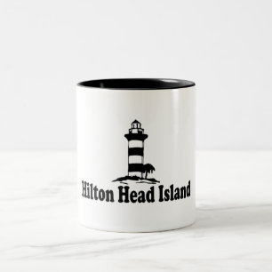 Hilton Head Island。 ツートーンマグカップ