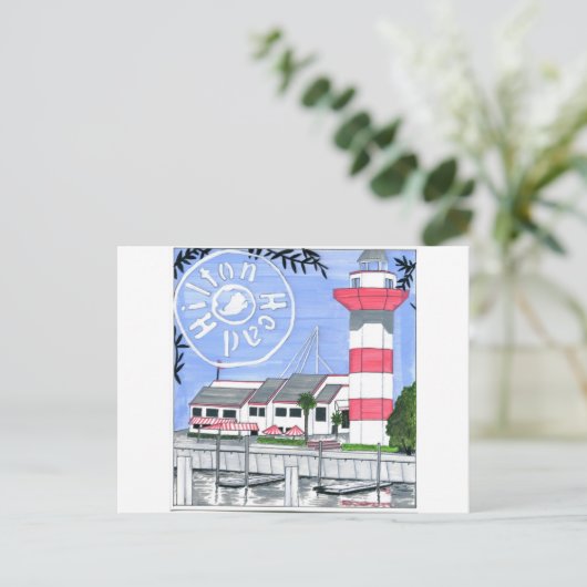 HILTON HEAD ISLAND ポストカード (スタンド正面)