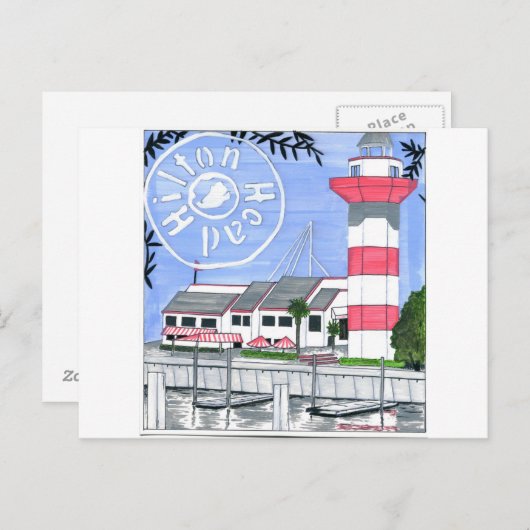HILTON HEAD ISLAND ポストカード (正面/裏面)