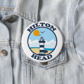 Hilton Head Island。 缶バッジ (インサイチュ)