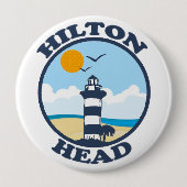 Hilton Head Island。 缶バッジ (正面)