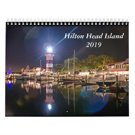 Hilton Head Island 2019のカレンダー カレンダー (カバー)