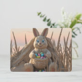Hilton Head Island Easter Bunny Sand Sculpture シーズンカード (スタンド正面)