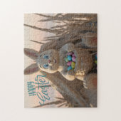 Hilton Head Island Easter Bunny Sand Sculpture ジグソーパズル (縦)