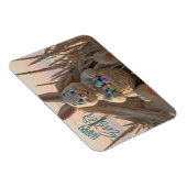 Hilton Head Island Easter Bunny Sand Sculpture マグネット (右側)