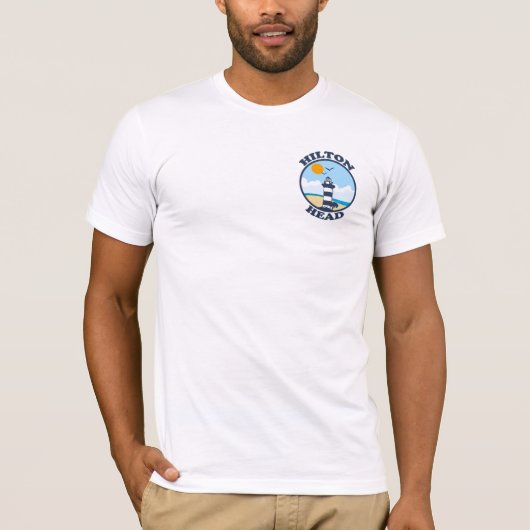 Hilton Head Island。 Tシャツ (正面)