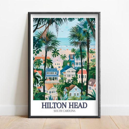 Hilton Head Print-Hilton Head Poster-Coligny Plaza ポスター