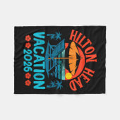 Hilton Head South Carolina 2026 Family Vacation Be フリースブランケット (正面(横))