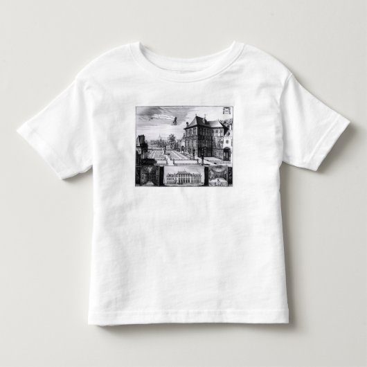 Hilwerueの家の眺め トドラーTシャツ (正面)