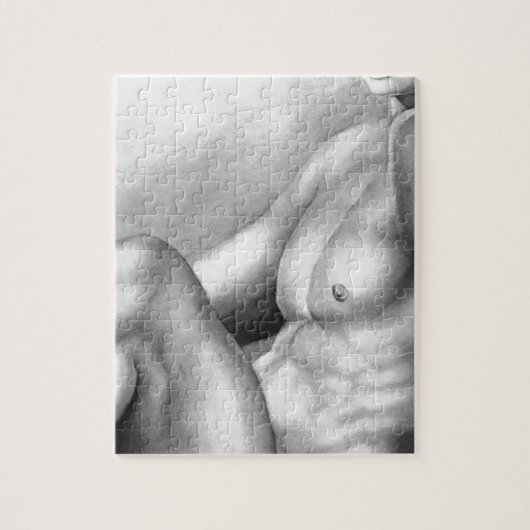 HIM 8 x 10男性用体ビルダー#2ギフトボックス用パズル ジグソーパズル (縦)