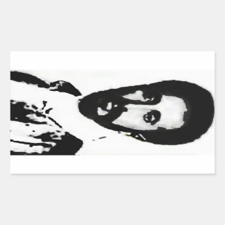 HIM Haile Selassie Iステッカー 長方形シール