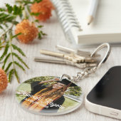 Him & Herカスタム向けフォト卒業キーチェーン キーホルダー (正面右)