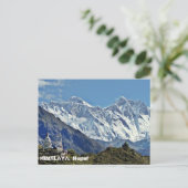 HIMALAYA - NEPAL 1000の景色の一つ ポストカード (スタンド正面)