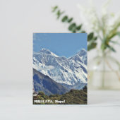 HIMALAYA - NEPAL 1000の景色の一つ ポストカード (スタンド正面)