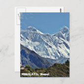 HIMALAYA - NEPAL 1000の景色の一つ ポストカード (正面/裏面)