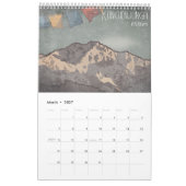 Himalayan Peaks Motivation Calendar 2026 Gift カレンダー (3月 2027)