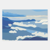 Himalayas Himalayan Mountains ラッピングペーパーシート (正面)