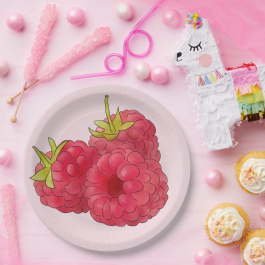 Himbeeren ペーパープレート (パーティー)