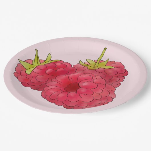 Himbeeren ペーパープレート (アングル)