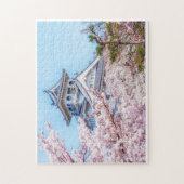 Himeji Castle in Full Bloom  ジグソーパズル (縦)