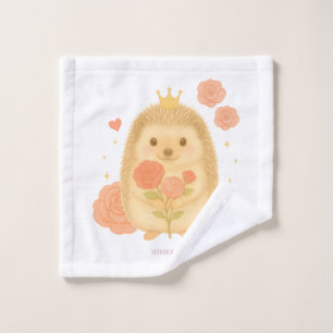 HIMEKARI Floral Hedgehog Wash Towel –Clear ウォッシュタオル