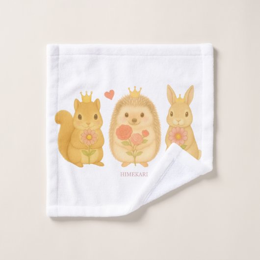 HIMEKARI Stars Wash Towel –Clear ウォッシュタオル (ウォッシュタオル)