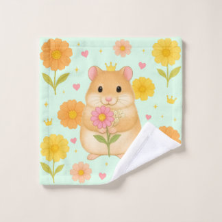 HIMEKARI Stars Wash Towel – Green ウォッシュタオル