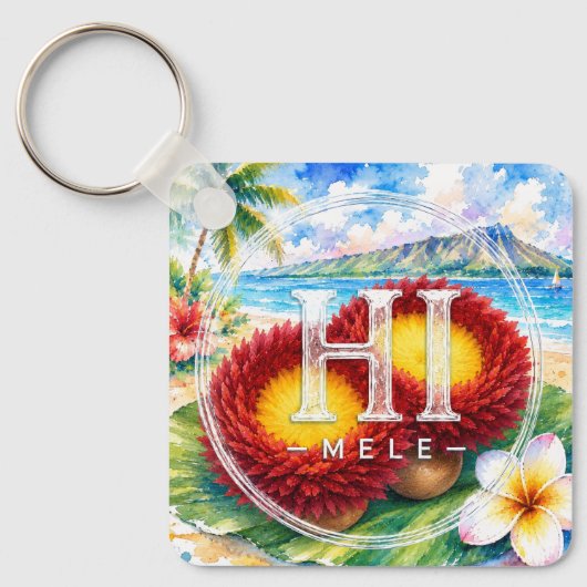 HIMELEシグネチャー キーチェーン コレクション – ʻUliʻuli (正面)