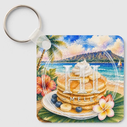 HIMELEシグネチャー キーチェーン コレクション – パンケーキ (正面)