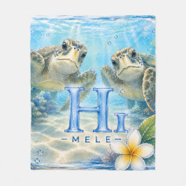 HIMELEスローブランケットHonu フリースブランケット