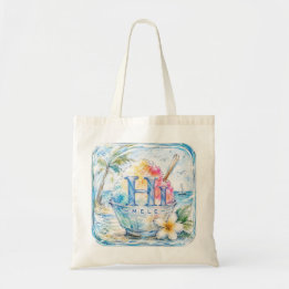 HIMELE ハワイアントートバッグ シェイブアイス トートバッグ
