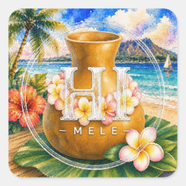 HIMELE リトルハワイ ステッカー — イプ