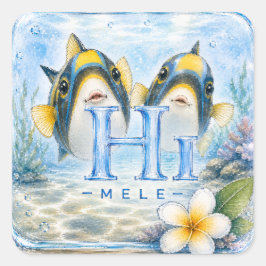 HIMELE リトルハワイ ステッカー — ハムハム