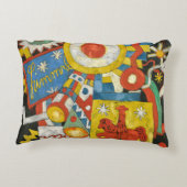 Himmel by Marsden Hartley、ヴィンテージ表現主義 アクセントクッション (裏面)