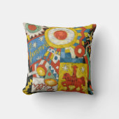 Himmel by Marsden Hartley、ヴィンテージ表現主義 クッション (正面)