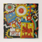 Himmel by Marsden Hartley、ヴィンテージ表現主義 ジグソーパズル (縦)