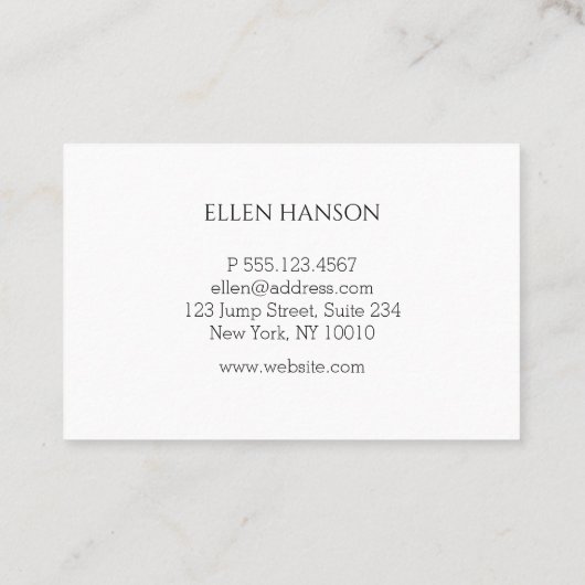 Himmel Foto 名刺 (裏面)