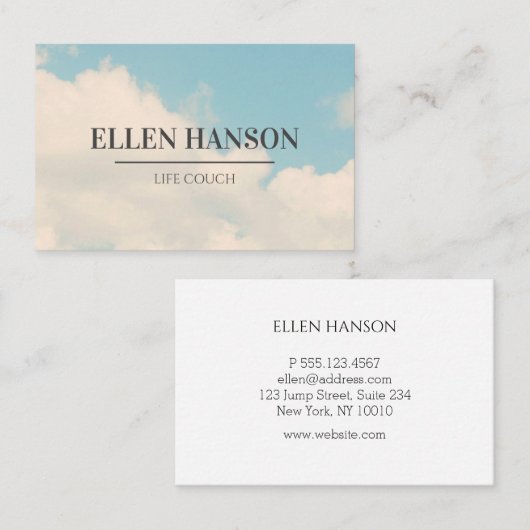 Himmel Foto 名刺 (正面/裏面)