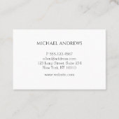 Himmel Foto Visitenkarte名刺 名刺 (裏面)