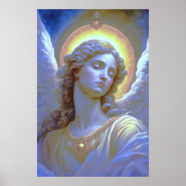 Himmlischer Engel im Glanz des göttlichen des Lich ポスター