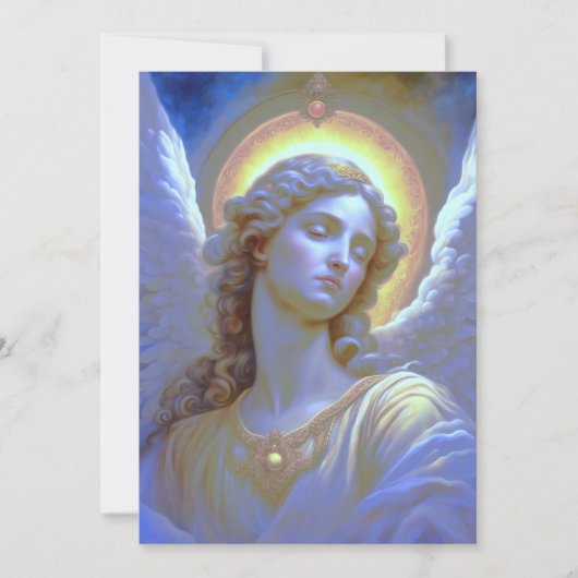 Himmlischer Engel im Glanz des göttlichen des Lich 招待状 (正面)