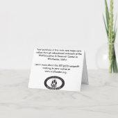 Himtuuqinのメッセージカード カード (裏面)