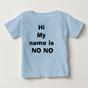 HiMyの名前はではないです ベビーTシャツ