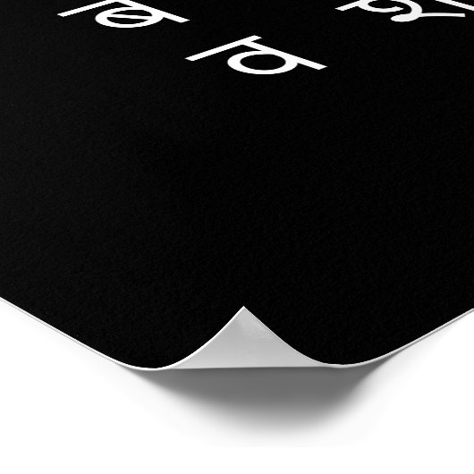 Hindi Alphabet अ–क्ष Devanagari Script ポスター (角)