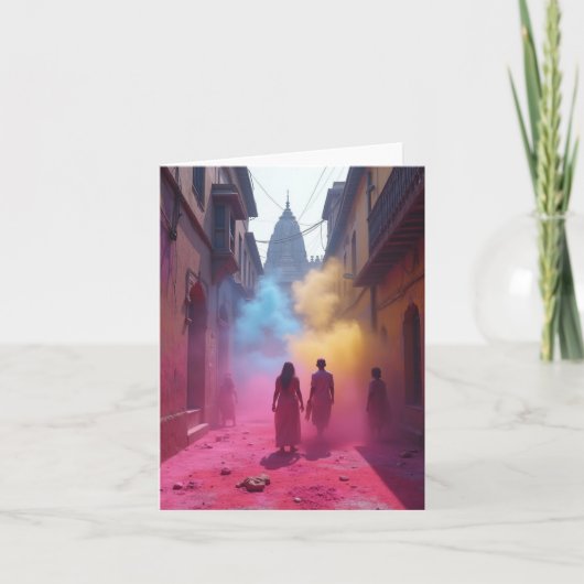 HINDO HOLIが存在する時に虹を追う理由 サンキューカード (正面)