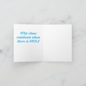 HINDO HOLIが存在する時に虹を追う理由 サンキューカード (内部)