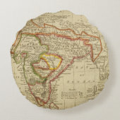 Hindoostanかインド ラウンドクッション (裏面)